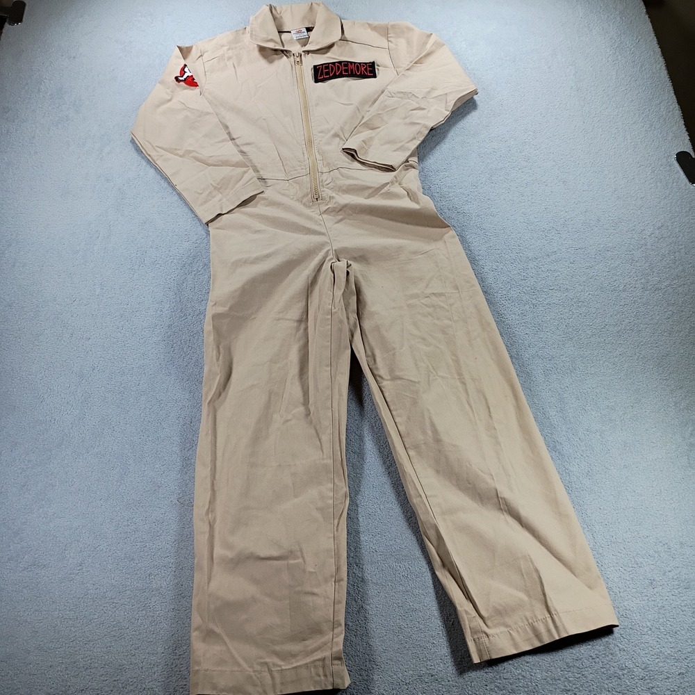 Spirit Ghostbusters Winston Zeddemore Tan Jumpsuit Medium Costume Patch